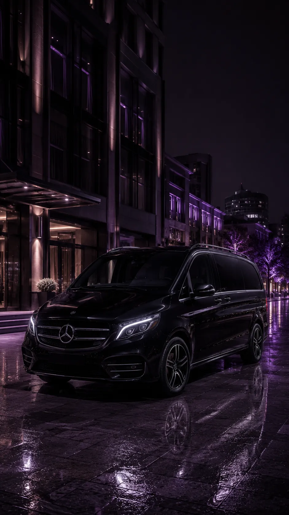 Mercedes-Benz V-Class and Sprinter — spacious vans for group and event transfers in Budapest